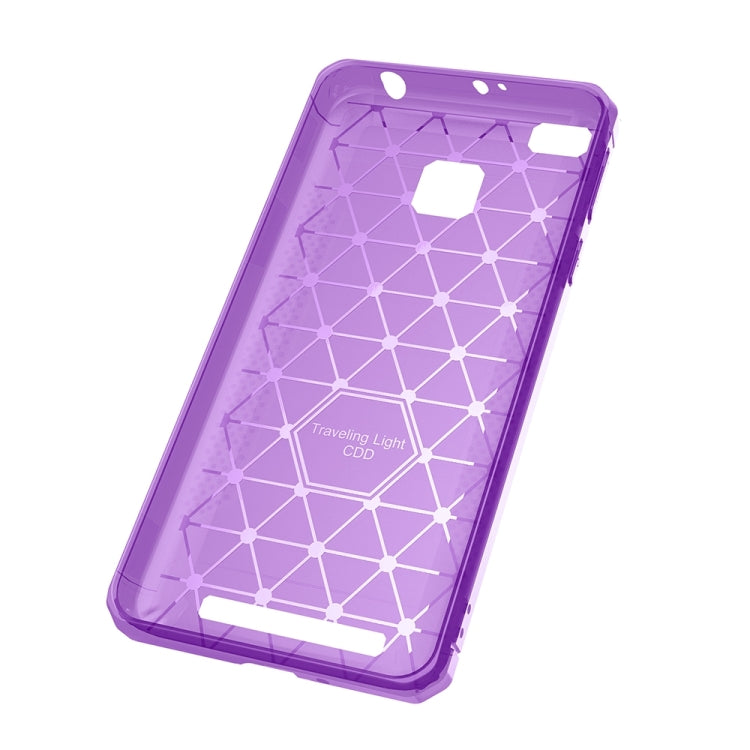 For Xiaomi Redmi 3 / 3s / 3 Pro Brushed Texture Carbon Fiber Anti-slip TPU Protective Cover Case