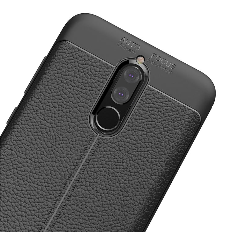 For Huawei Maimang 6 / Mate 10 Lite Litchi Texture Full Coverage TPU Protective Back Cover Case