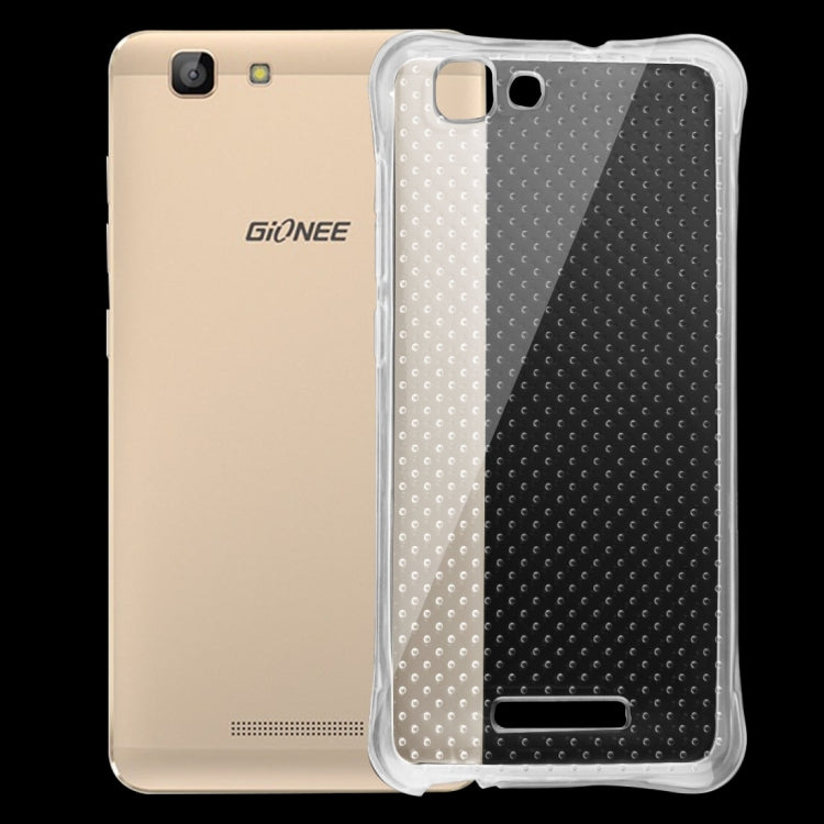 Gionee for F105 Shock-resistant Cushion TPU Protective Case(Transparent)