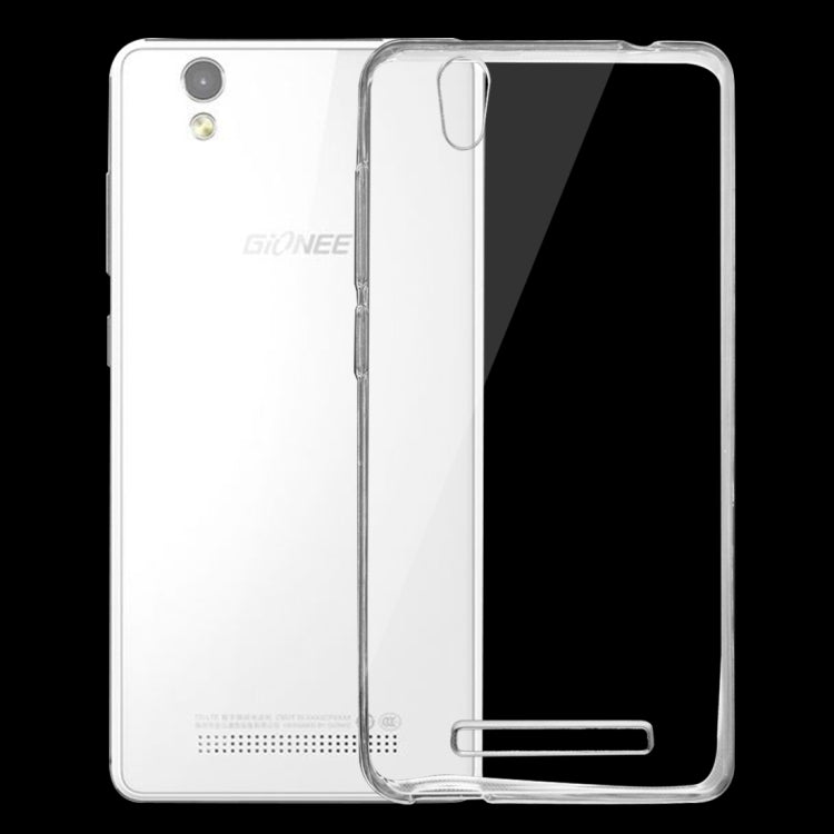 Gionee for F103 0.75mm Ultra-thin Transparent TPU Protective Case(Transparent)