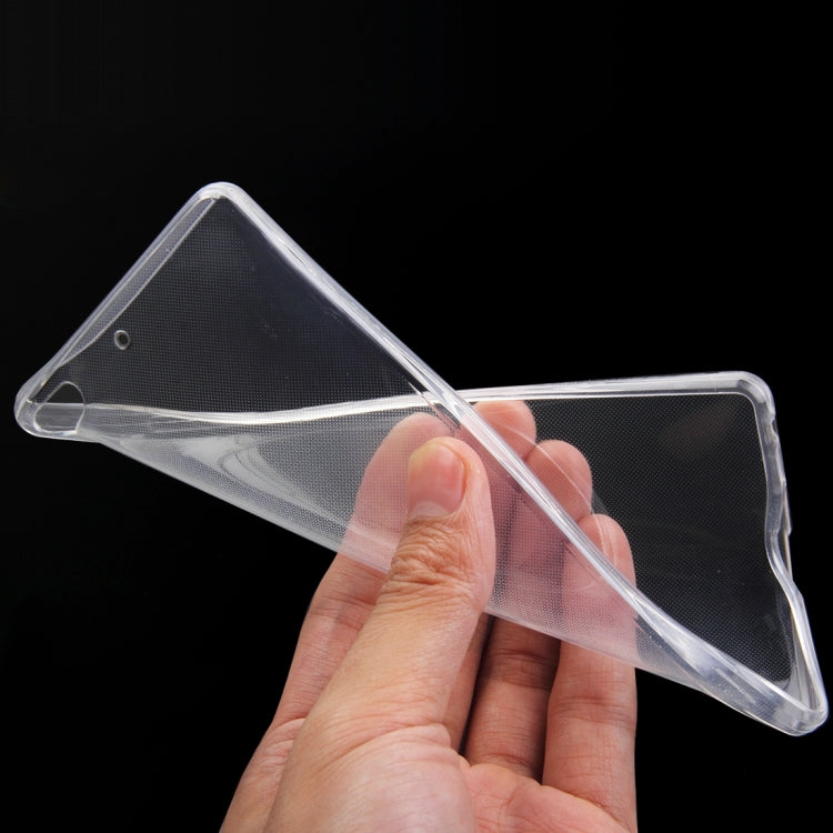 Gionee for S7 / GN9006 0.75mm Ultra-thin Transparent TPU Protective Case(Transparent)