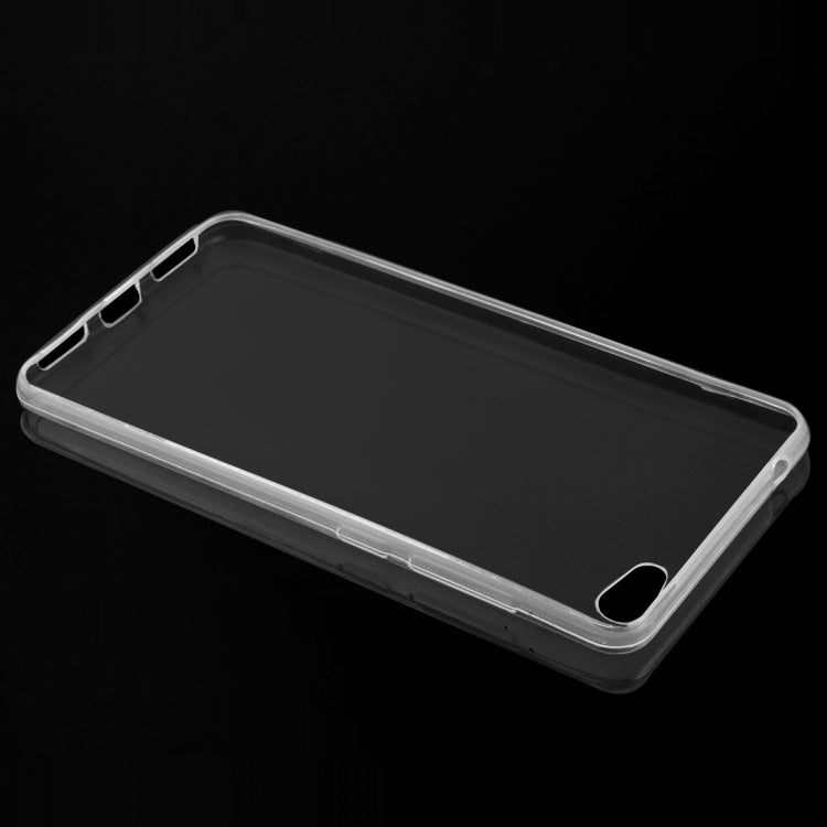 For Vivo X5Pro 0.75mm Ultra-thin Transparent TPU Protective Case(Transparent)