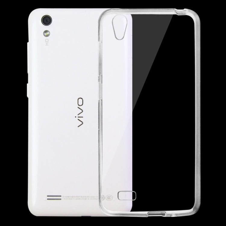 For Vivo Y17 0.75mm Ultra-thin Transparent TPU Protective Case(Transparent)