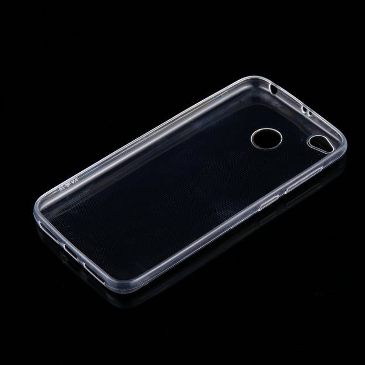 50 PCS for Xiaomi Redmi 4X 0.75mm Ultra-thin Transparent TPU Protective Case
