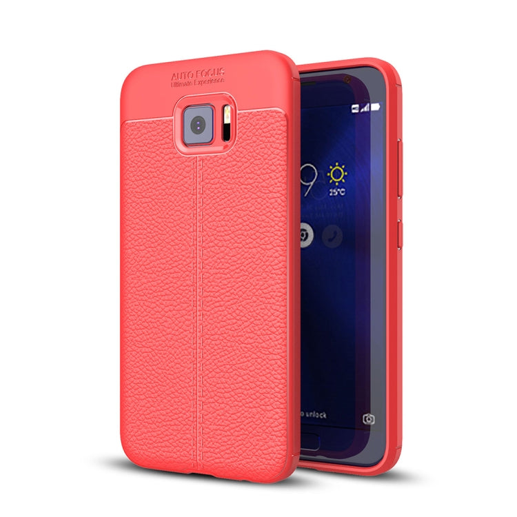 For Asus ZenFone V V520KL Litchi Texture Full Coverage TPU Protective Back Cover Case