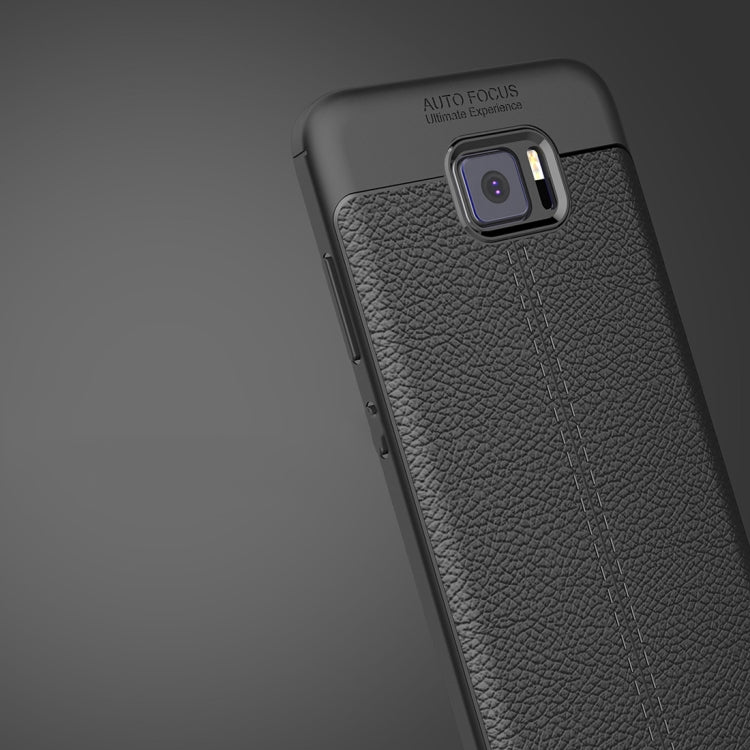 For Asus ZenFone V V520KL Litchi Texture Full Coverage TPU Protective Back Cover Case