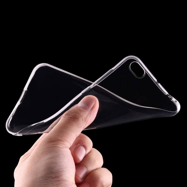 50 PCS for Xiaomi Mi 5c 0.75mm Ultra-thin Transparent TPU Protective Case