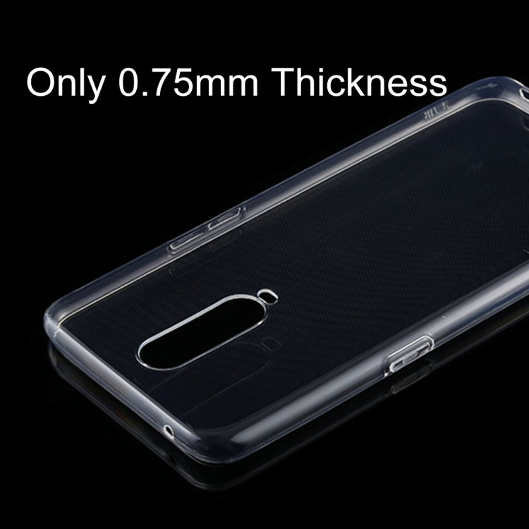 50 PCS 0.75mm Transparent TPU Case for OPPO R17 Pro