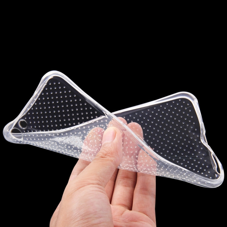 For OPPO A59 Shock-resistant Cushion TPU Protective Case(Transparent)