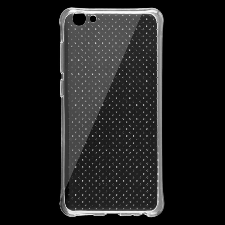 For Vivo X7 Shock-resistant Cushion TPU Protective Case(Transparent)