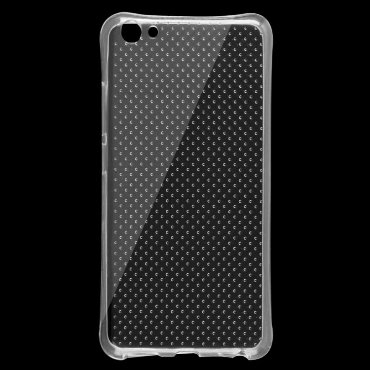 For Vivo X7Plus Shock-resistant Cushion TPU Protective Case(Transparent)