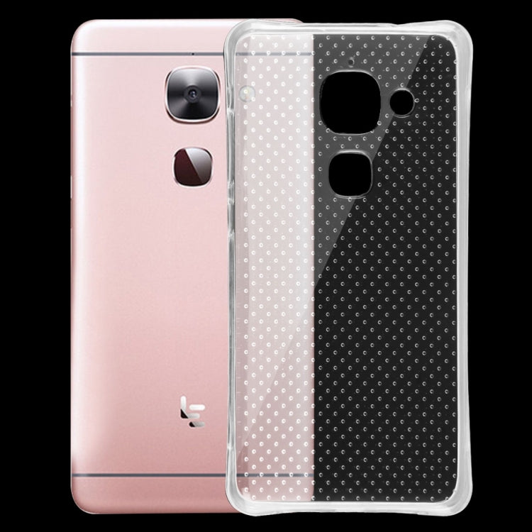 For Letv Le 2 Max Shock-resistant Cushion TPU Protective Case(Transparent)