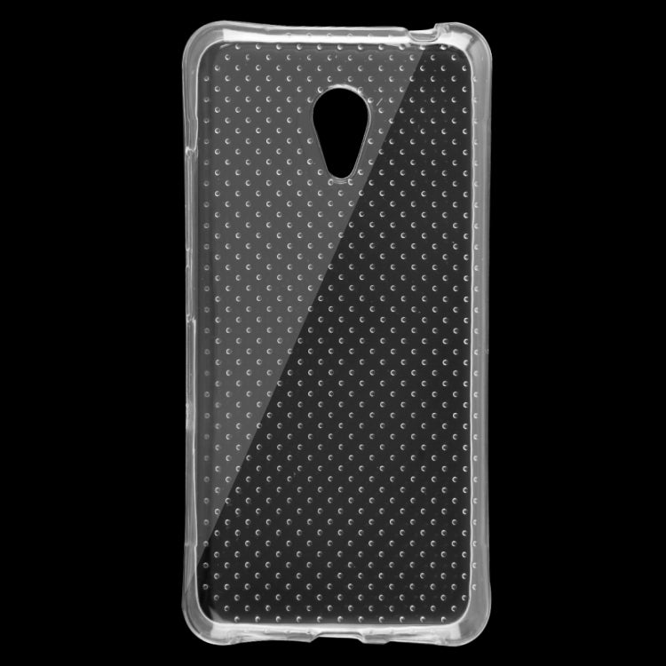 For Meizu Meilan 3 Shock-resistant Cushion TPU Protective Case(Transparent)