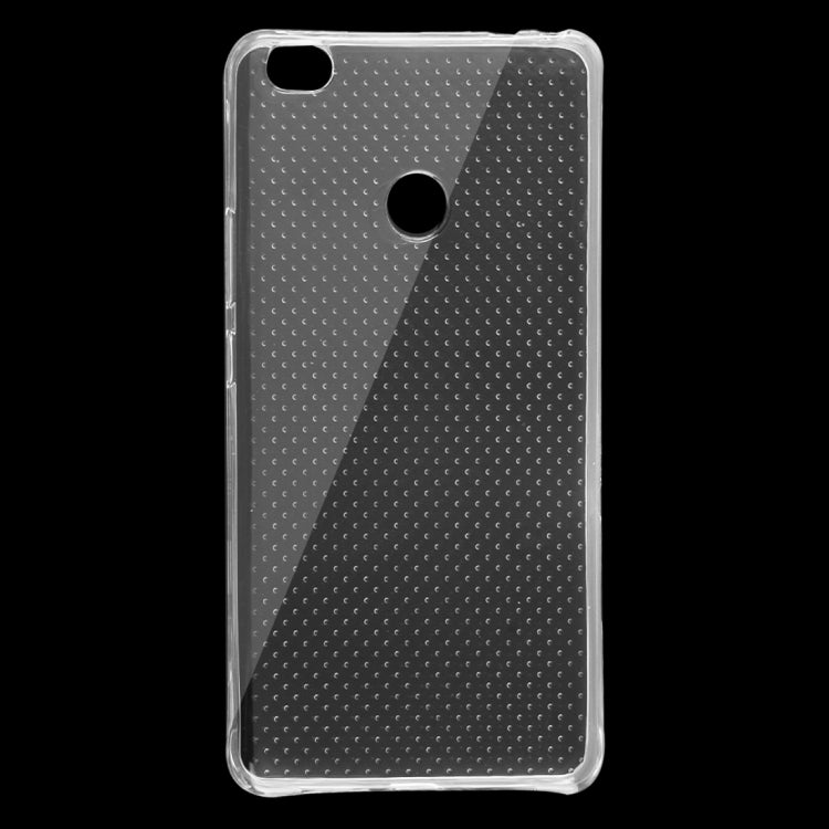 For Xiaomi MI Max Shock-resistant Cushion TPU Protective Case(Transparent)
