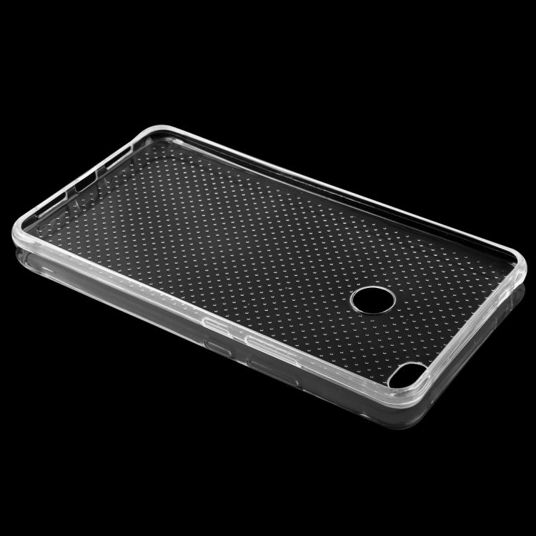 For Xiaomi MI Max Shock-resistant Cushion TPU Protective Case(Transparent)