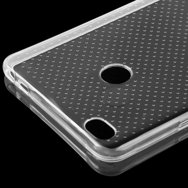 For Xiaomi MI Max Shock-resistant Cushion TPU Protective Case(Transparent)