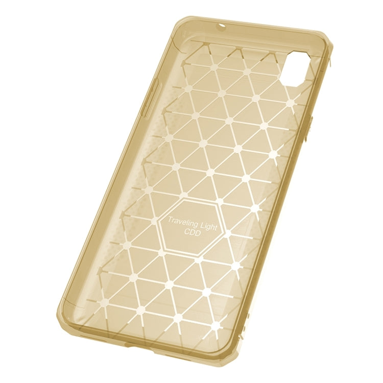 For OPPO A37 / Neo 9 Brushed Texture Carbon Fiber Anti-slip TPU Protective Cover Case