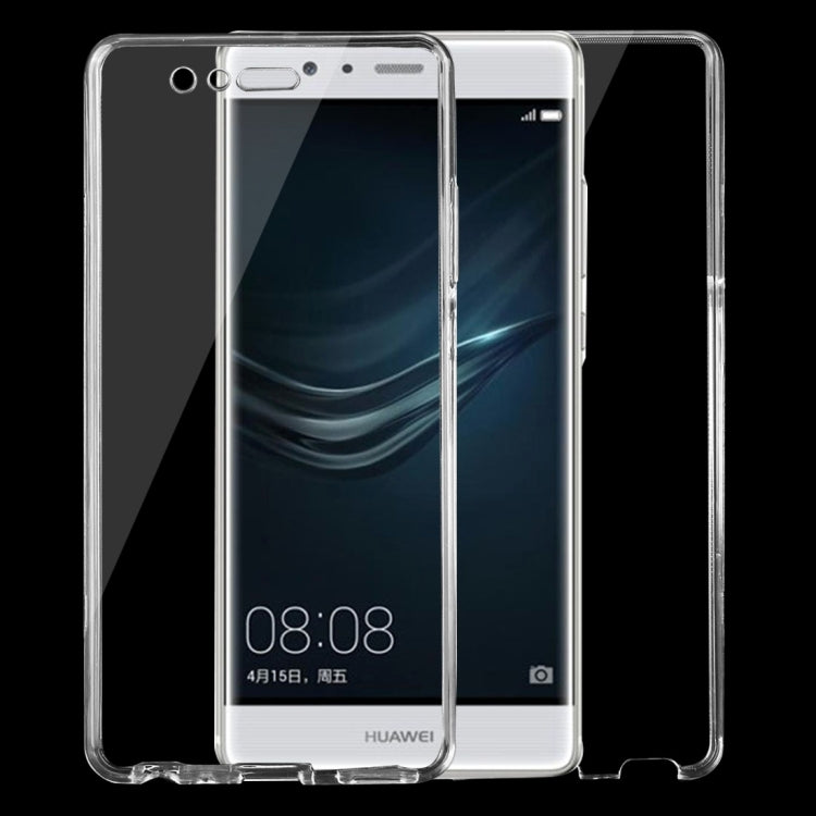 For Huawei P9 0.75mm Double-sided Ultra-thin Transparent TPU Protective Case(Transparent)