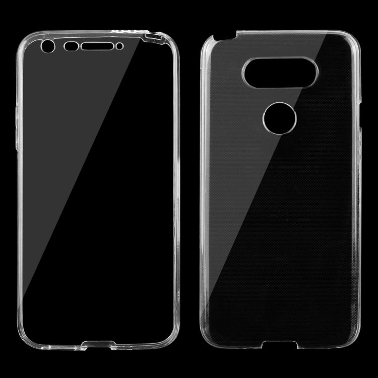 For LG G5 0.75mm Double-sided Ultra-thin Transparent TPU Protective Case(Transparent)