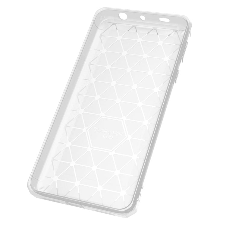 For Xiaomi Redmi Note 4 Brushed Texture Carbon Fiber Anti-slip TPU Protective Cover Case