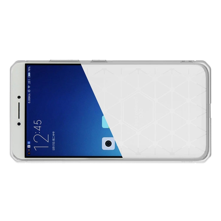 For Huawei Honor 8 Brushed Texture Carbon Fiber Anti-slip TPU Protective Cover Case