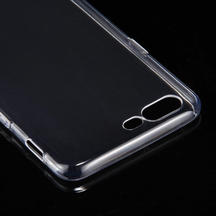 For OnePlus 5 0.75mm Ultra-thin Transparent TPU Protective Case(Transparent)