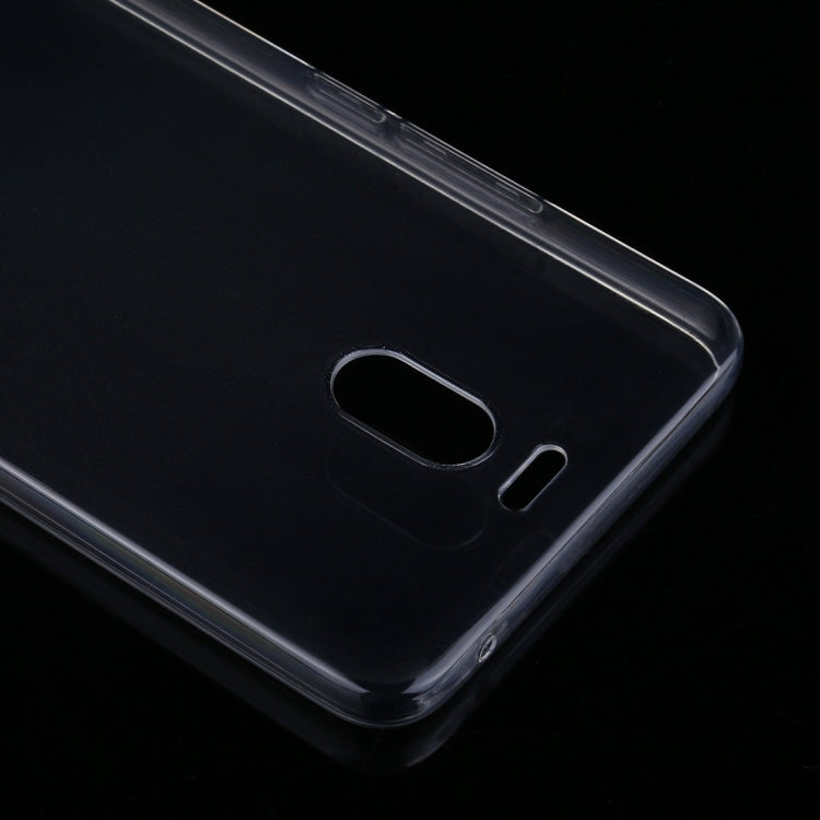 50 PCS for Meizu M6 Note 0.75mm Ultra-thin Transparent TPU Protective Case