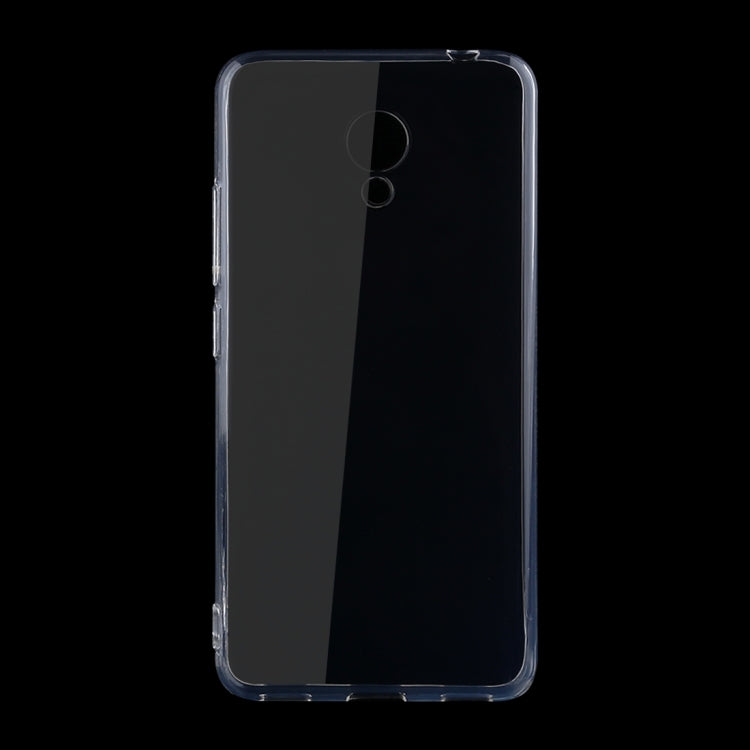 For Meizu Meilan A5 0.75mm Ultra-thin Transparent TPU Protective Case (Transparent)