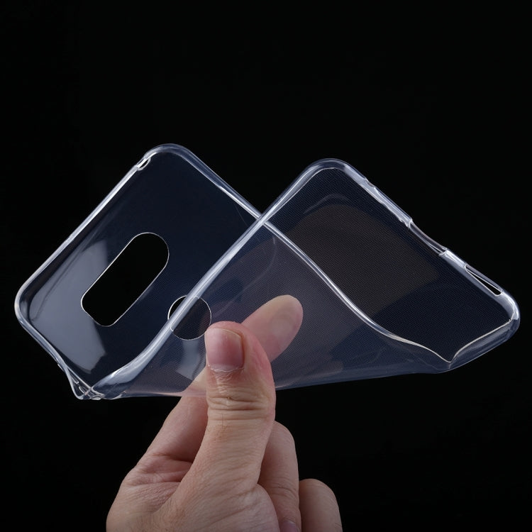 50 PCS for LG V30 0.75mm Ultra-thin Transparent TPU Protective Case