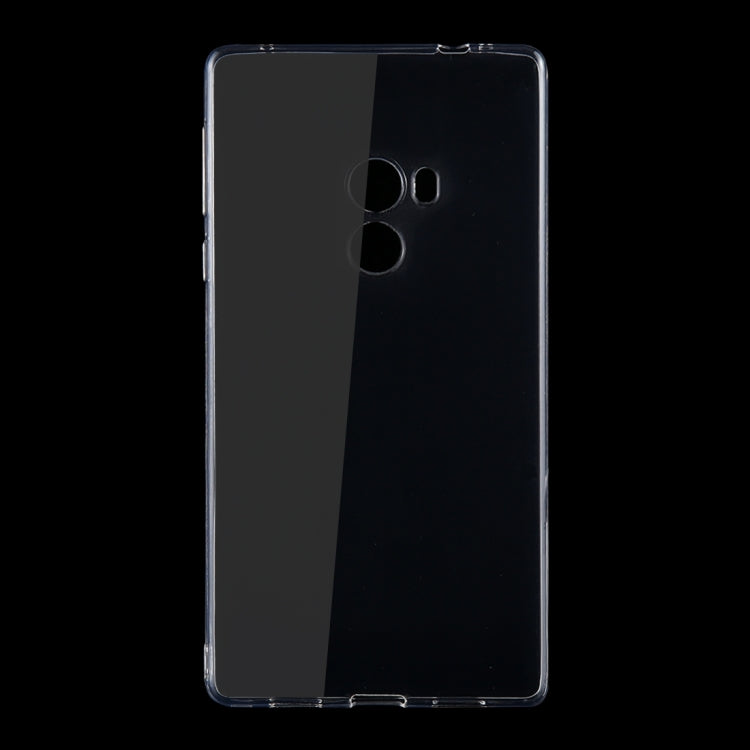 50 PCS for Xiaomi Mi Mix 0.75mm Ultra-thin Transparent TPU Protective Case