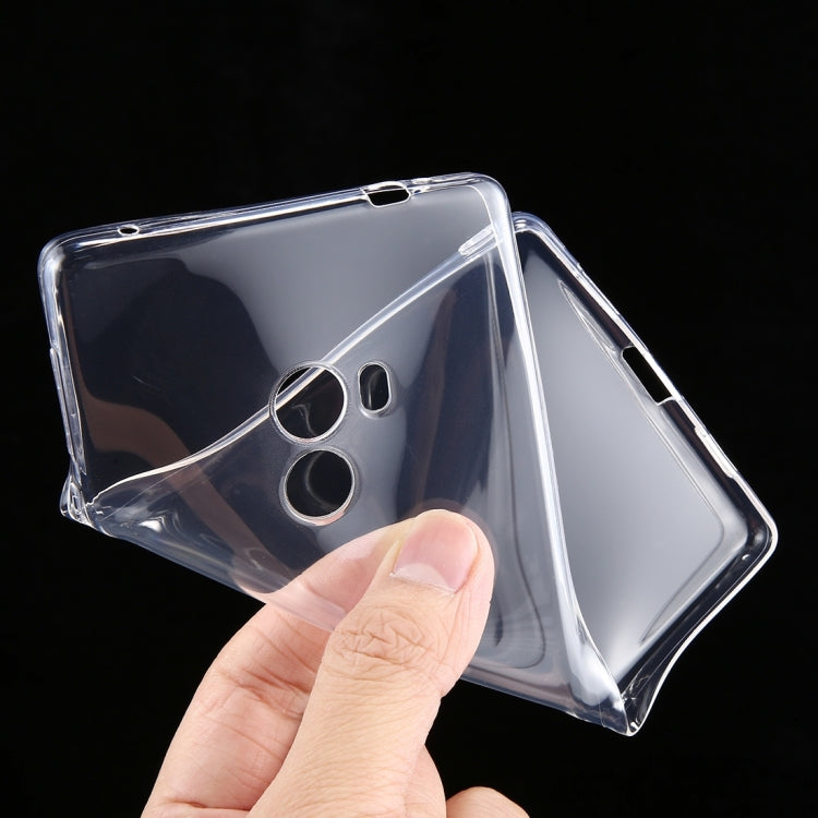 50 PCS for Xiaomi Mi Mix 0.75mm Ultra-thin Transparent TPU Protective Case