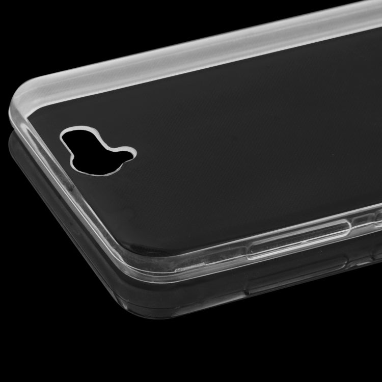For HTC One A9 0.75mm Ultra-thin Transparent TPU Protective Case(Transparent)