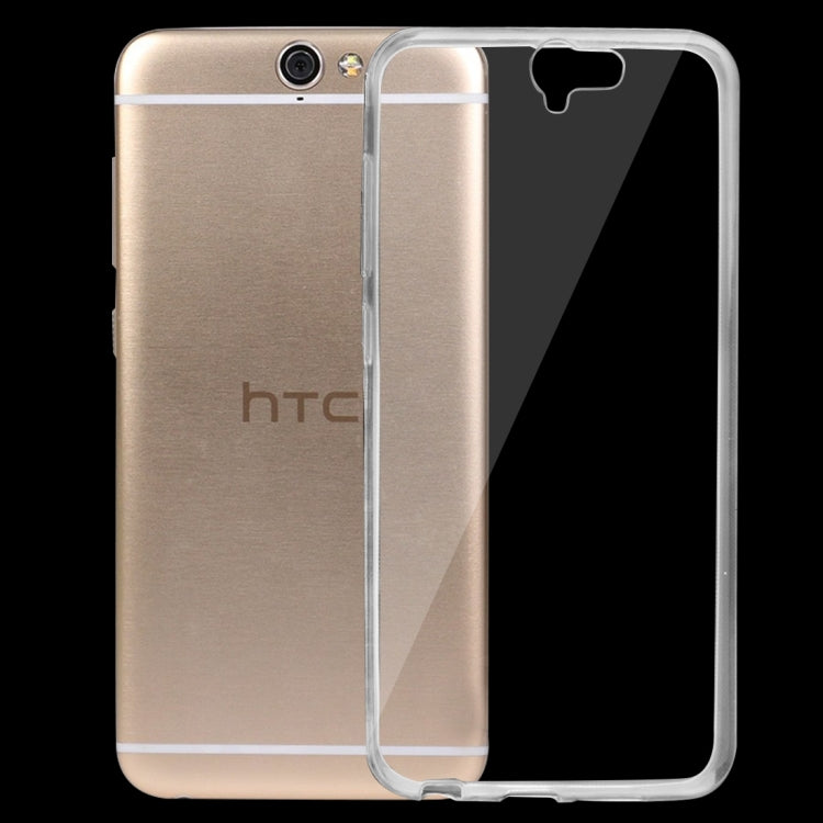 For HTC One A9 0.75mm Ultra-thin Transparent TPU Protective Case(Transparent)