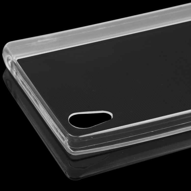 For Sony Xperia Z5 Plus 0.75mm Ultra-thin Transparent TPU Protective Case(Transparent)