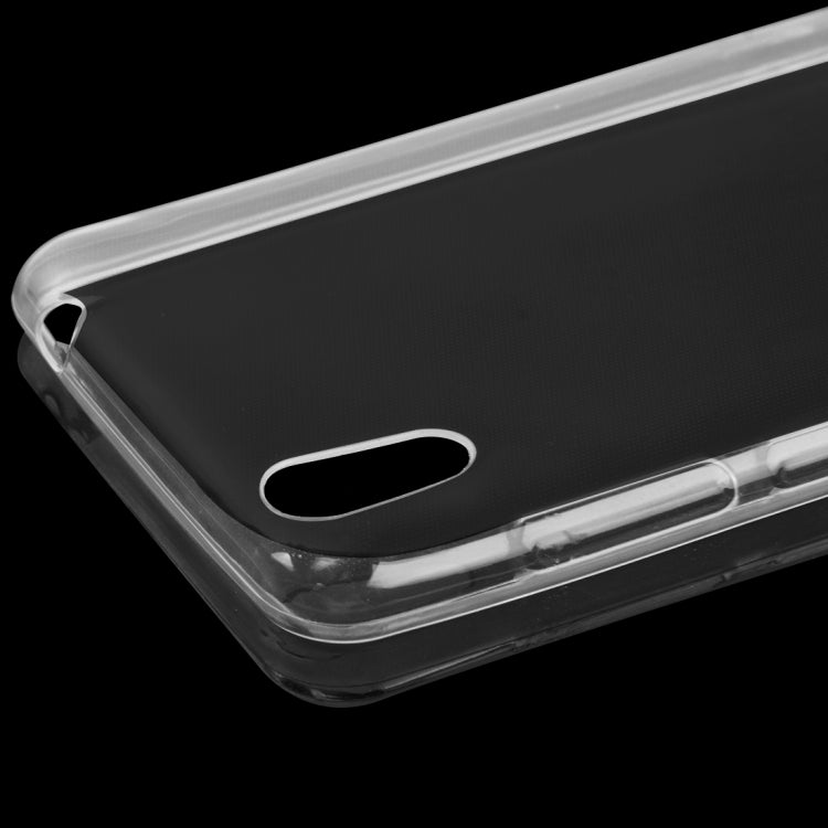 For Vivo Y18L 0.75mm Ultra-thin Transparent TPU Protective Case(Transparent)