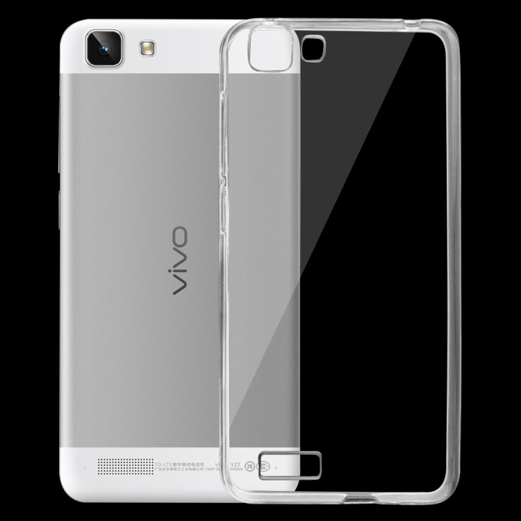 For Vivo Y27 0.75mm Ultra-thin Transparent TPU Protective Case(Transparent)