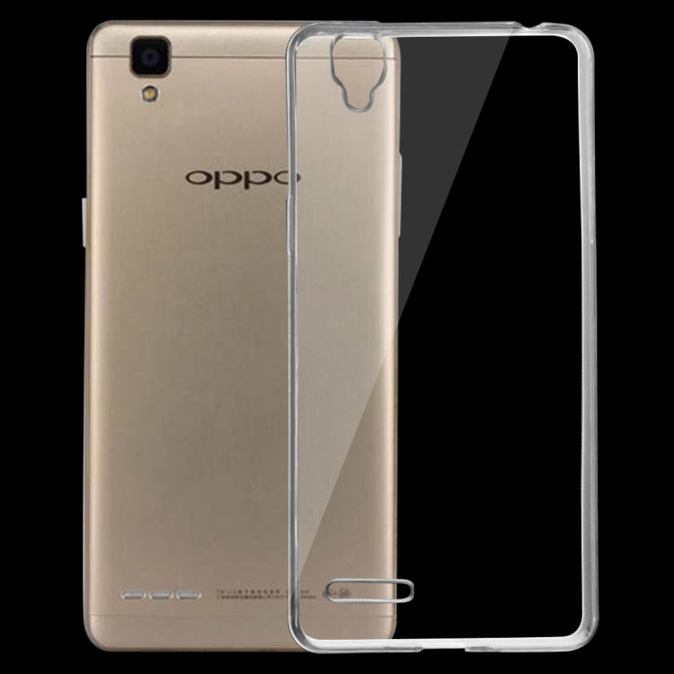 For OPPO A35 0.75mm Ultra-thin Transparent TPU Protective Case(Transparent)