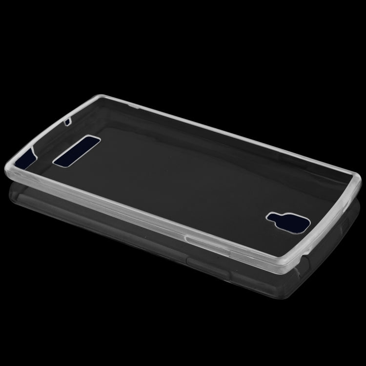 For OPPO R831 0.75mm Ultra-thin Transparent TPU Protective Case(Transparent)