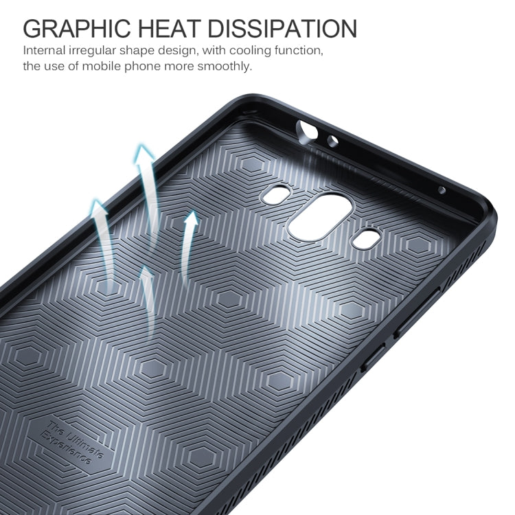 Lenuo for Huawei Mate 10 Litchi Texture Full Coverage PU Leather + TPU Protective Back Cover Case