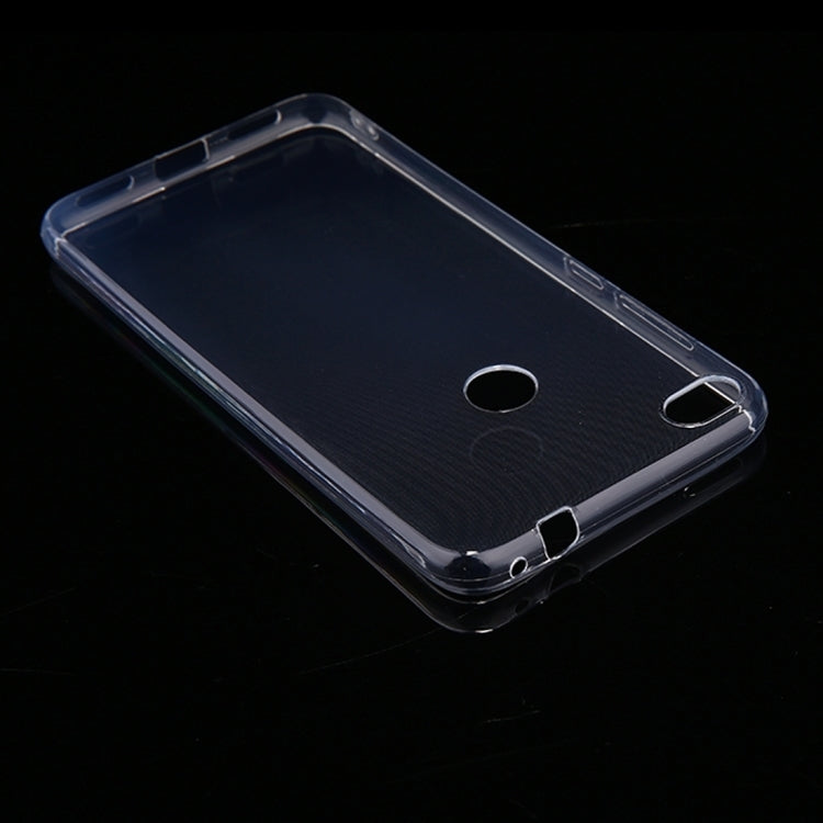 50 PCS for Huawei P8 Lite (2017) 0.75mm Ultra-thin Transparent TPU Protective Case