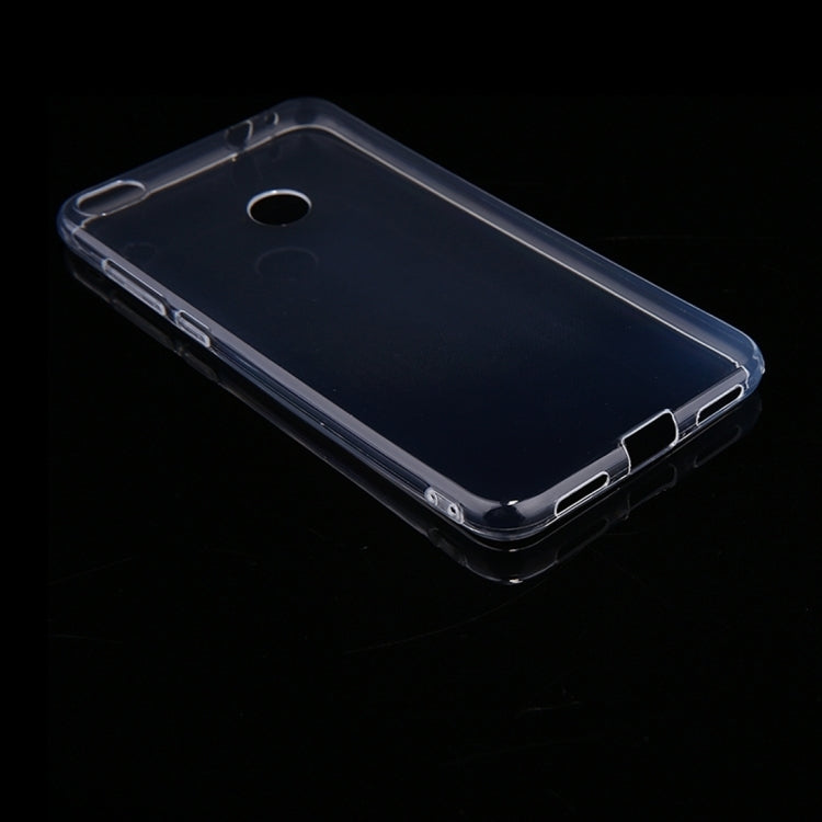 50 PCS for Huawei P8 Lite (2017) 0.75mm Ultra-thin Transparent TPU Protective Case
