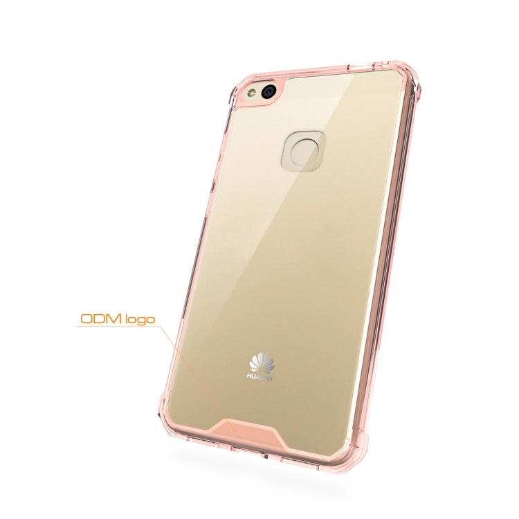 For Huawei Honor 8 Lite & P8 Lite (2017) Acrylic + TPU Transparent Armor Protective Case