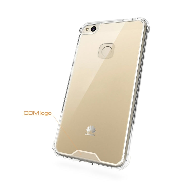 For Huawei Honor 8 Lite & P8 Lite (2017) Acrylic + TPU Transparent Armor Protective Case