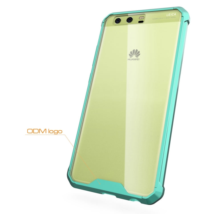 For Huawei P10 Acrylic + TPU Transparent Armor Protective Case