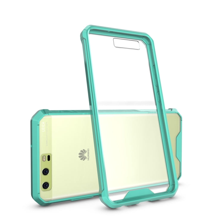 For Huawei P10 Acrylic + TPU Transparent Armor Protective Case