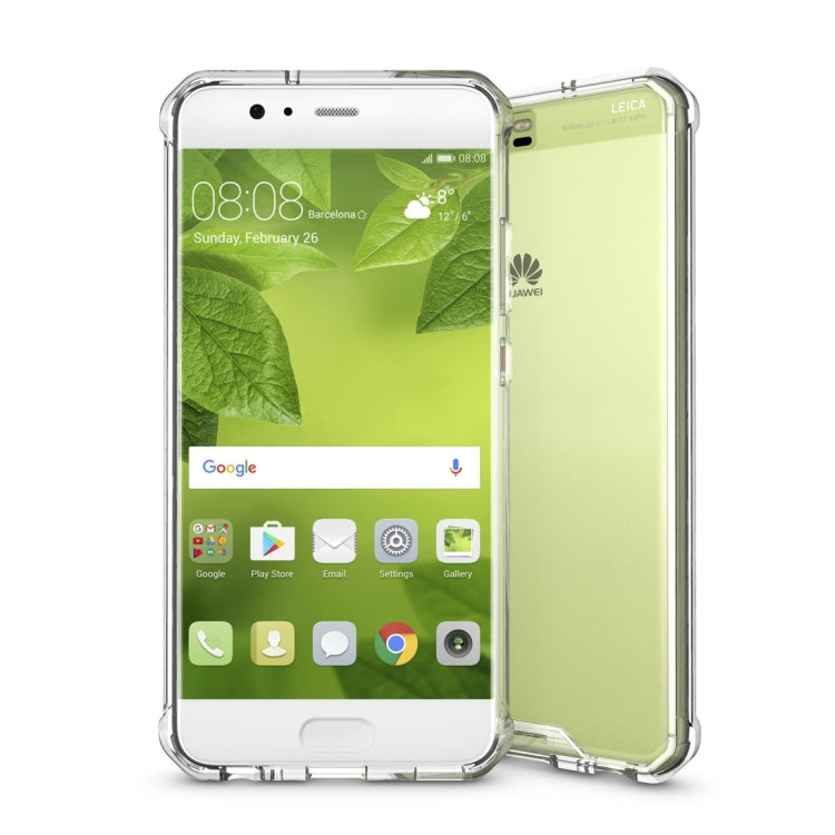 For Huawei P10 Acrylic + TPU Transparent Armor Protective Case