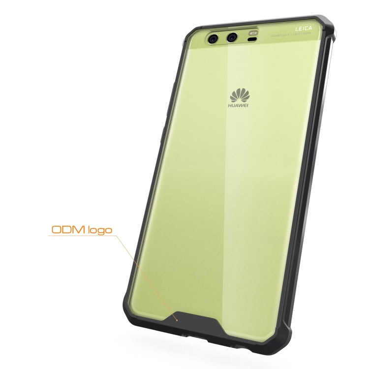 For Huawei P10 Plus Acrylic + TPU Transparent Armor Protective Case