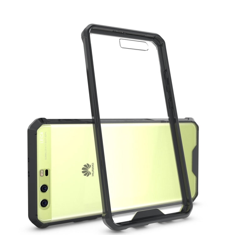 For Huawei P10 Plus Acrylic + TPU Transparent Armor Protective Case