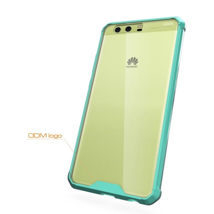 For Huawei P10 Plus Acrylic + TPU Transparent Armor Protective Case