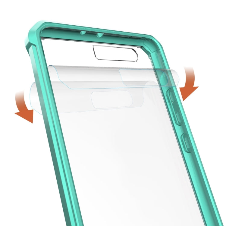 For Huawei P10 Plus Acrylic + TPU Transparent Armor Protective Case